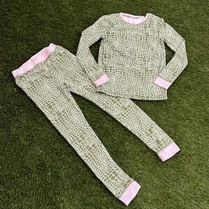 Just Pajamas Fitted Pajama Set - Long Sleeve Shirt and Pants